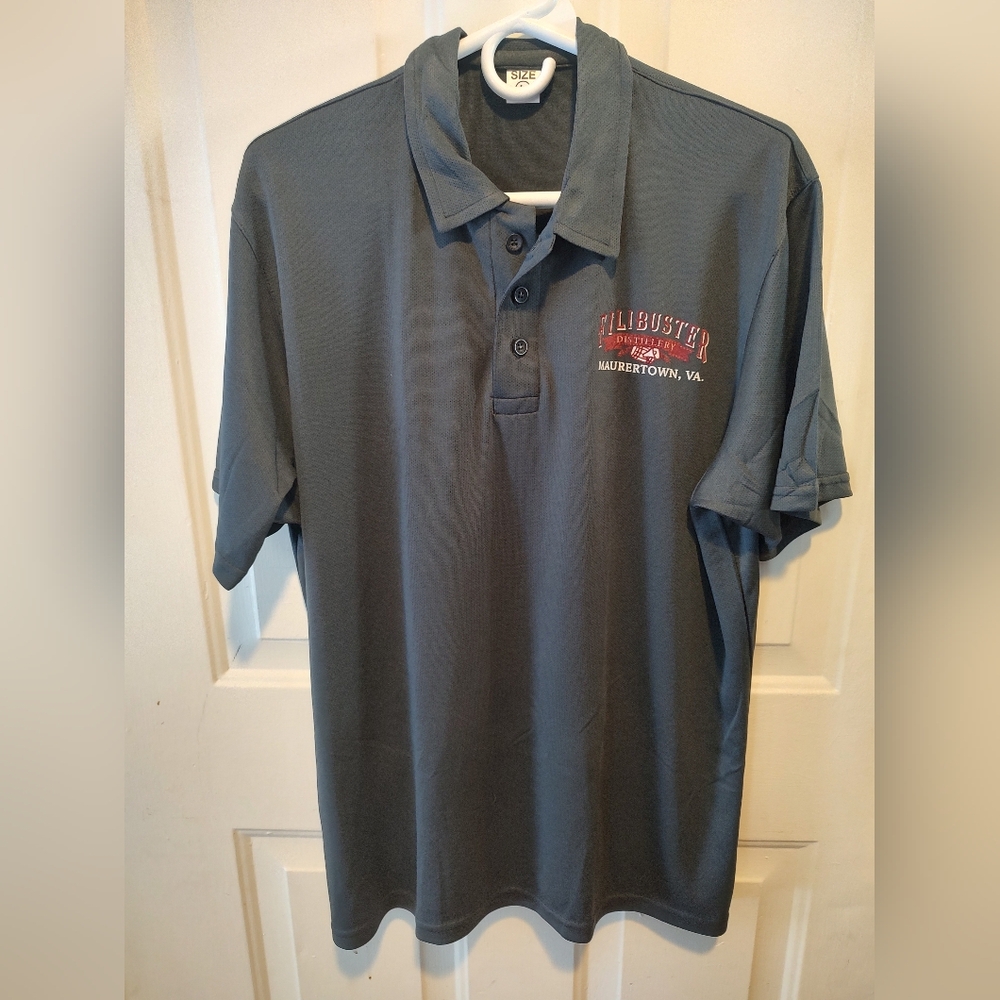 FILIBUSTER DISTILLERY Men's Polo size L